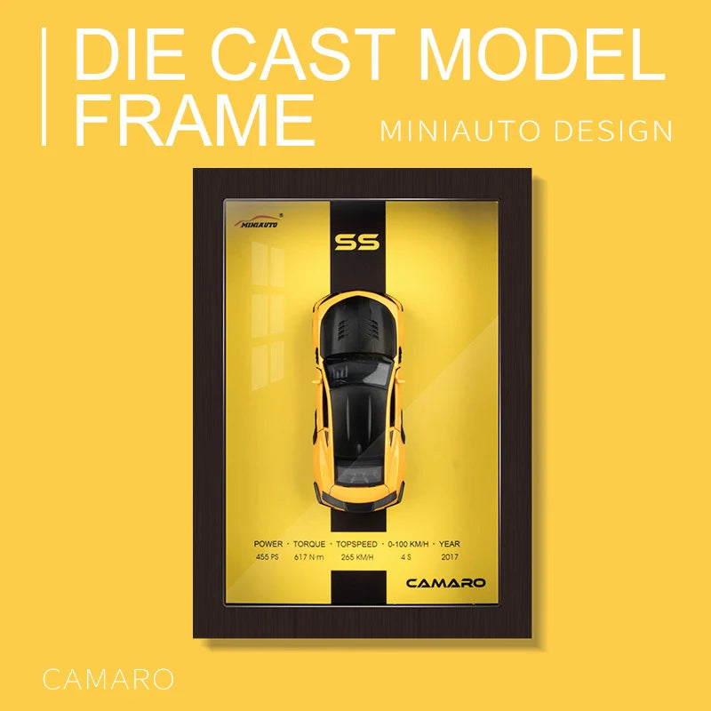 3D RACING CAR MODEL PHOTO FRAME