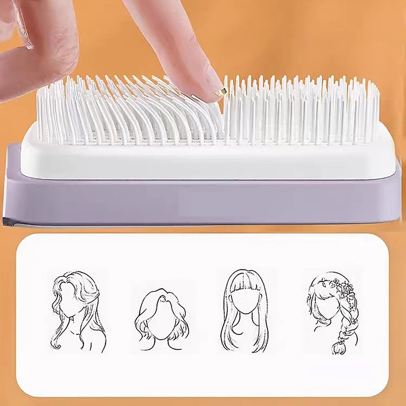 SELF CLEANING BRUSH