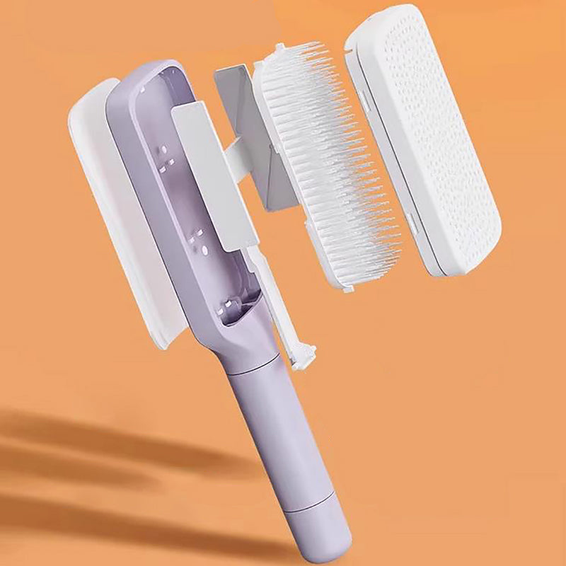 SELF CLEANING BRUSH