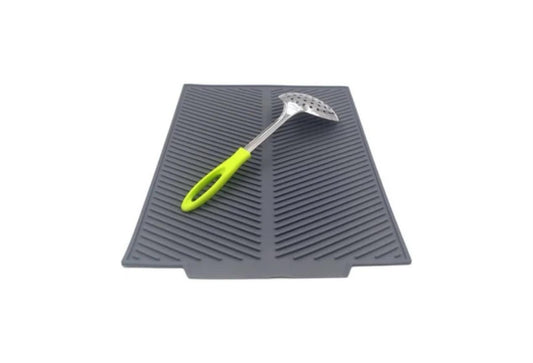 NON-SLIP SILICONE DISH DRAIN MAT